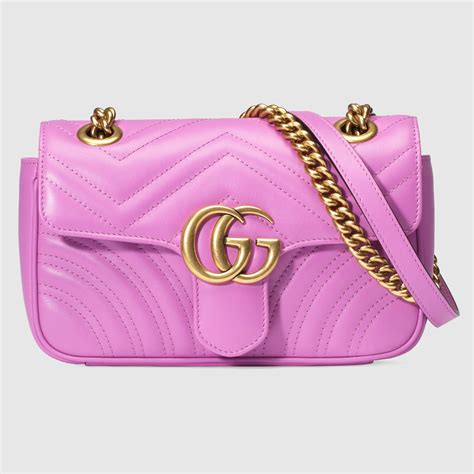 hot pink gucci purse|gucci marmont mini pink.